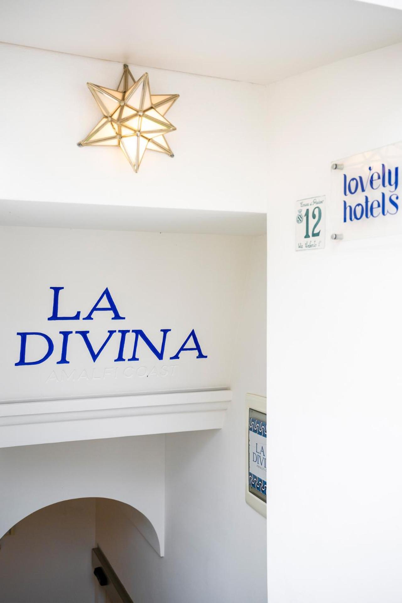 La Divina Amalfi Coast Bed and Breakfast Praiano Exteriör bild